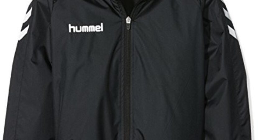 Hummel hummel chłopięca kurtka Core Spray Jacket, czarny 80-822-2001_Black_140 - 152