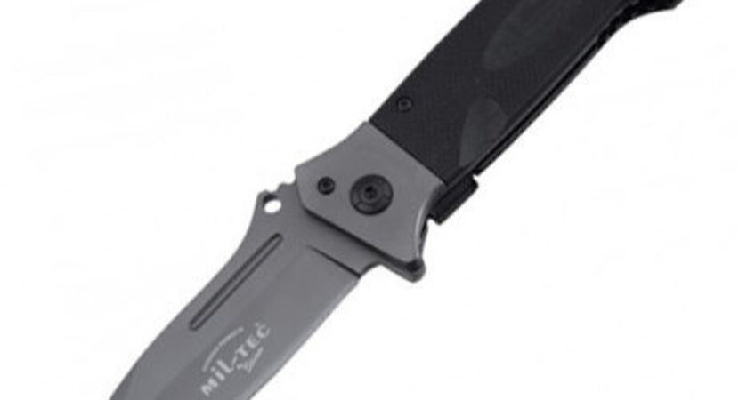 Mil-Tec Nóż składany DA35 - Black (15344502) 15344502